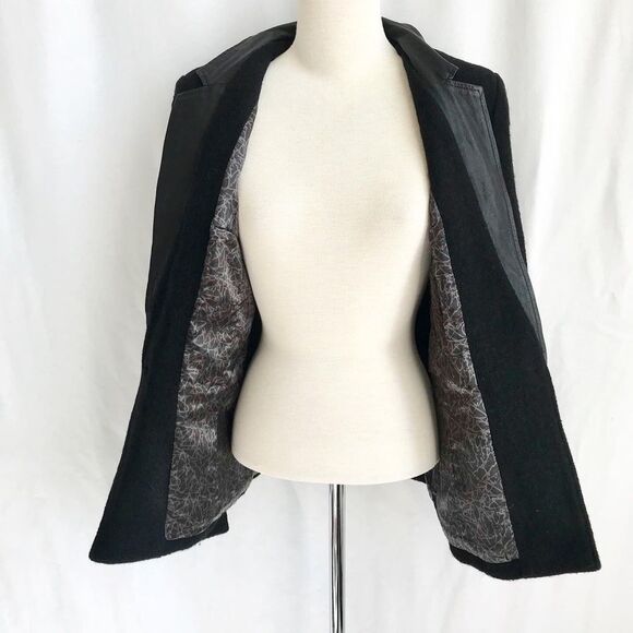 Line the Label wool/leather blazer/jacket size S - Picture 5 of 10